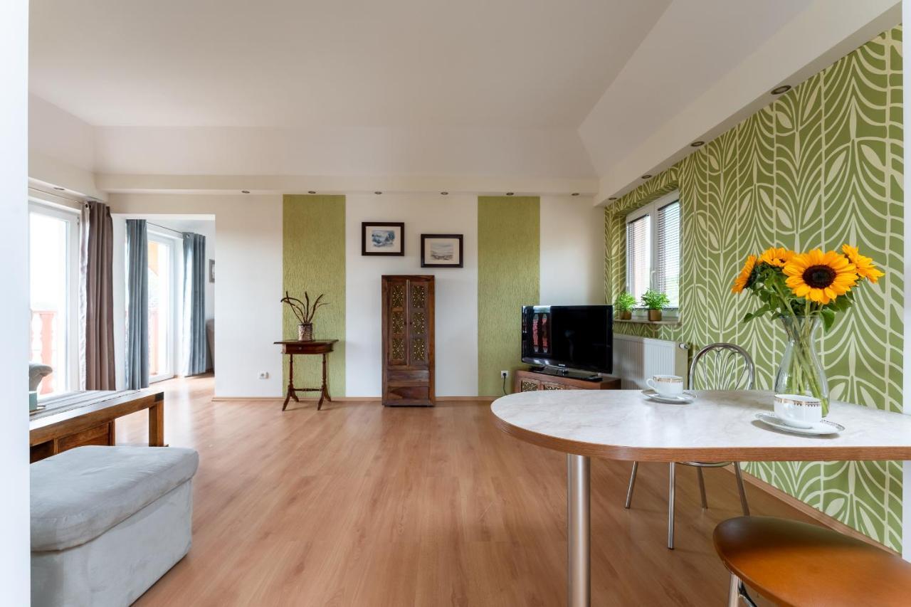 Apartament Green Hill Z Balkonem I Widokiem Na Karkonosze - Space Apart イェレニャ・グーラ エクステリア 写真